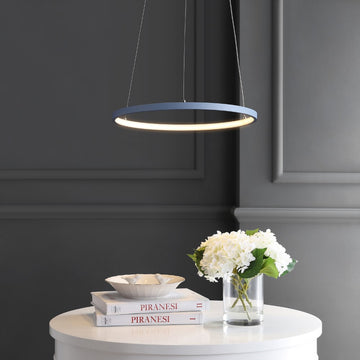 Brice Modern Contemporary Iron Integrated LED Pendant